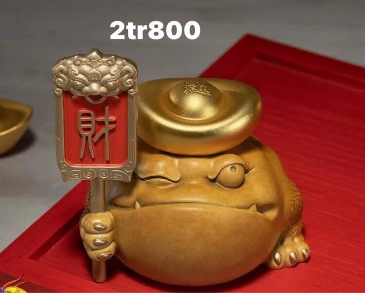  Thiềm Thừ Thiếp Vàng 24k 