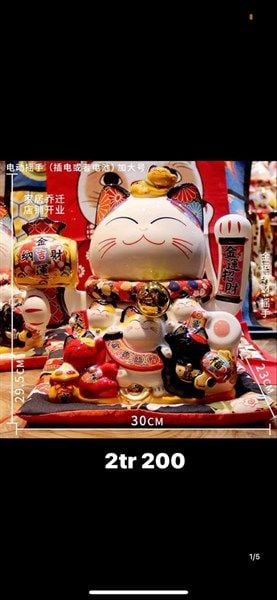  Mèo Thần Tài 29.5cm 