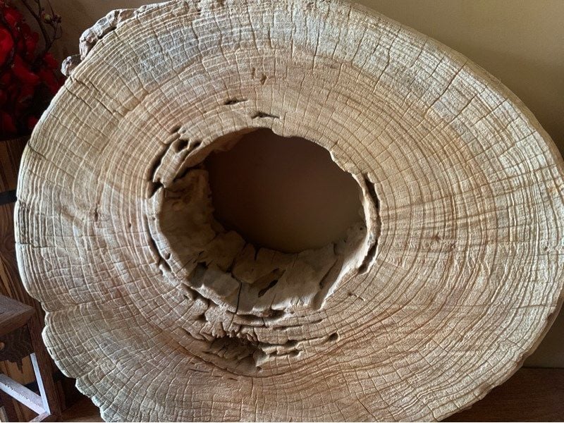  Kệ Gỗ Đôn Tròn 