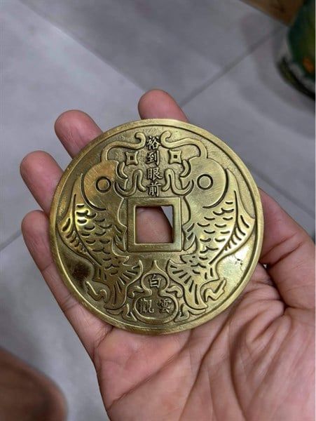  Đồng Xu Cá Chép Size Đại 