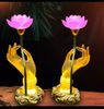 Đèn bàn tay hoa sen sz lớn gia cặp