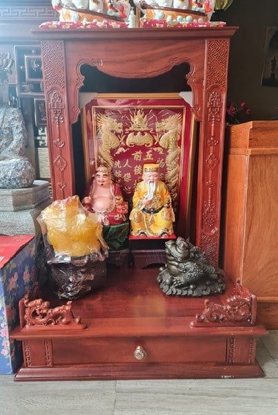  Bàn Tài Địa Quỹnh chạm 60x88 