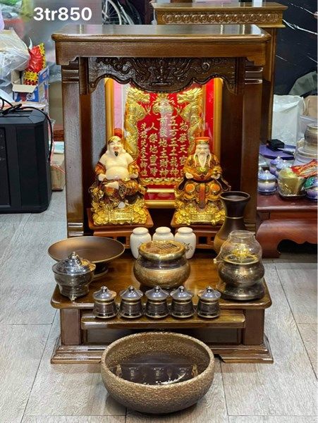  Bàn Tài Địa Nâu Tần Bì 48cm x 68cm 