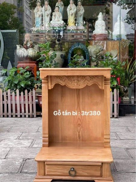  Bàn Tài Địa Gỗ Tần Bì 48cm x 68cm 