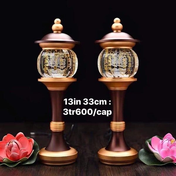  Đèn chữ phât phalê 22.5cm 