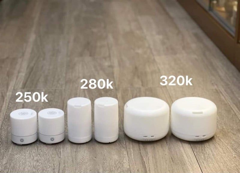  Máy Xông Tinh Dầu Tròn 