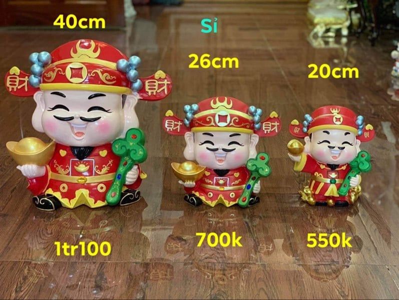 Thần tài như ý sz 20cm 