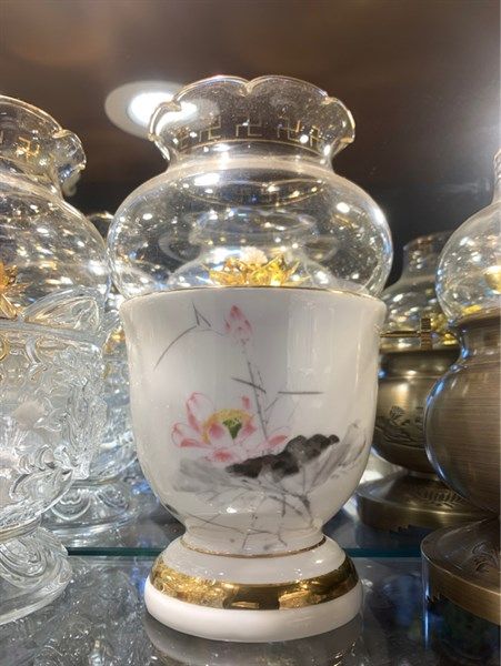  Đèn Dầu Hoa Sen Size Nhỏ 