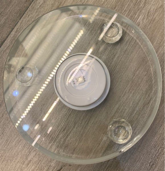  Đôn Đèn Pha Lê 12cm 