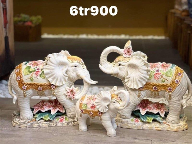  Tượng Voi Phong Thuỷu 