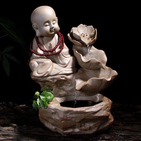  Thác Nước Chú Tiểu Ngồi 