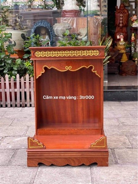 Bàn Tài Địa Căm Xe Mạ Vàng 48x68 