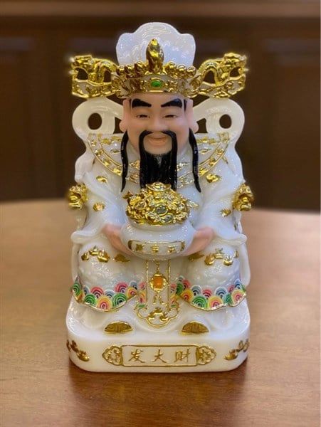  Thần Tiền bột đá sz nhỏ trắng 