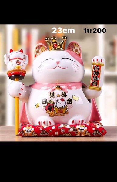  Mèo Thần Tài King 23cm 