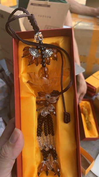  Dây Oto Bỉ Ngạn Trắng Vàng Đá Đen 