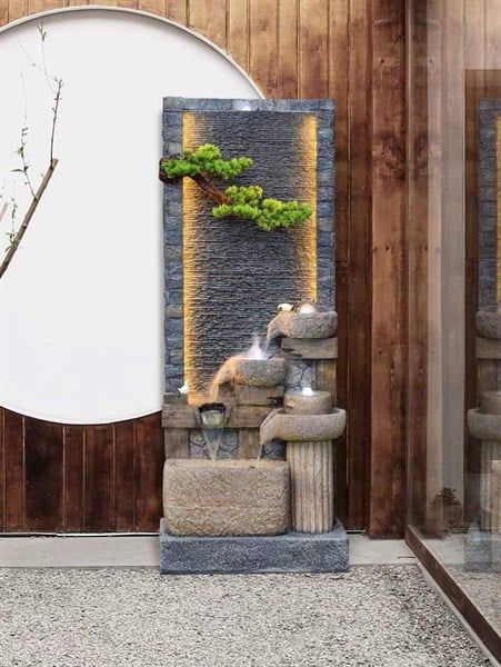  Thác Nước Tiểu Cảnh Sân Vườn 