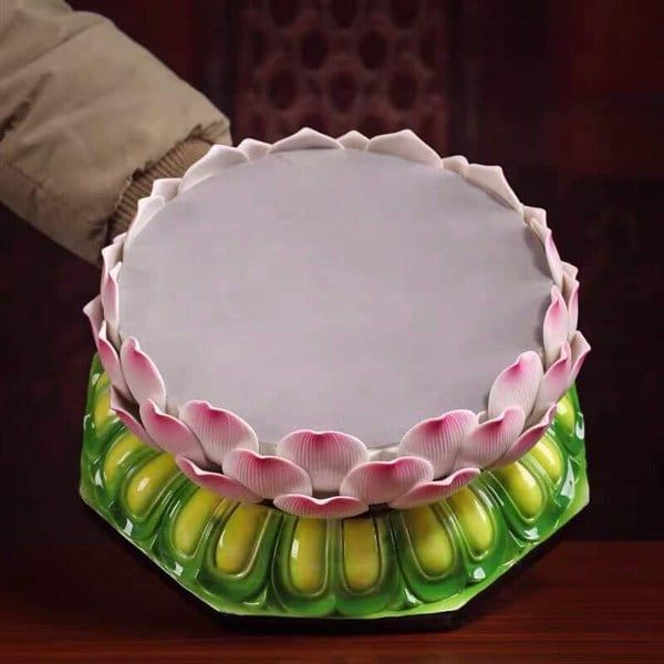  Đôn Hoa Sen Lục Giác 21.5cm 