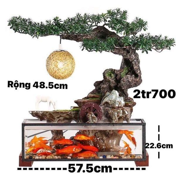  Thác Nước Cá Cảnh Bonsai 