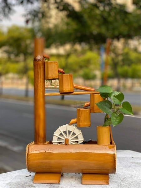  Thác nước ống tre 