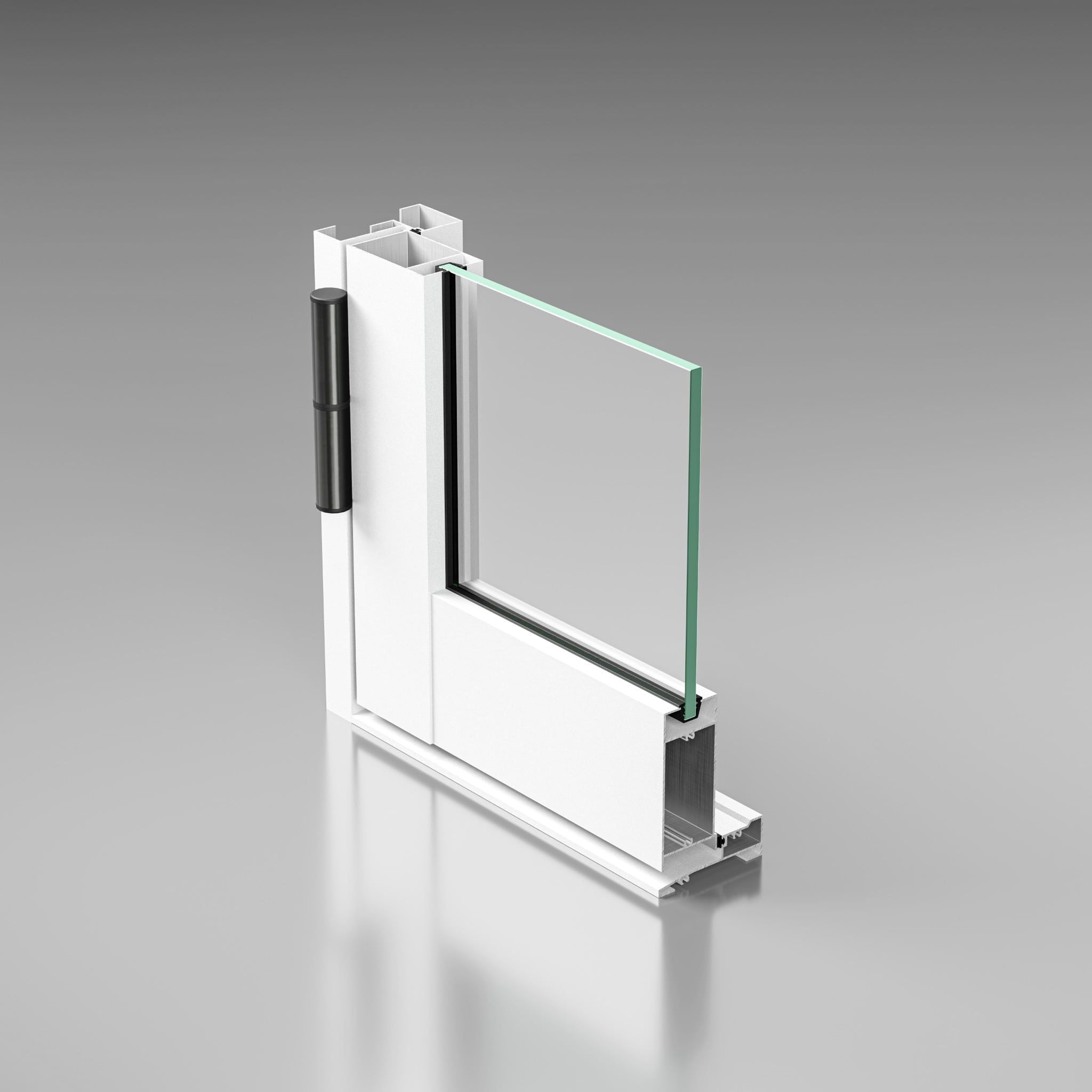  CỬA PHÒNG TẮM MỞ QUAY 1 CÁNH - MỞ PHẢI 