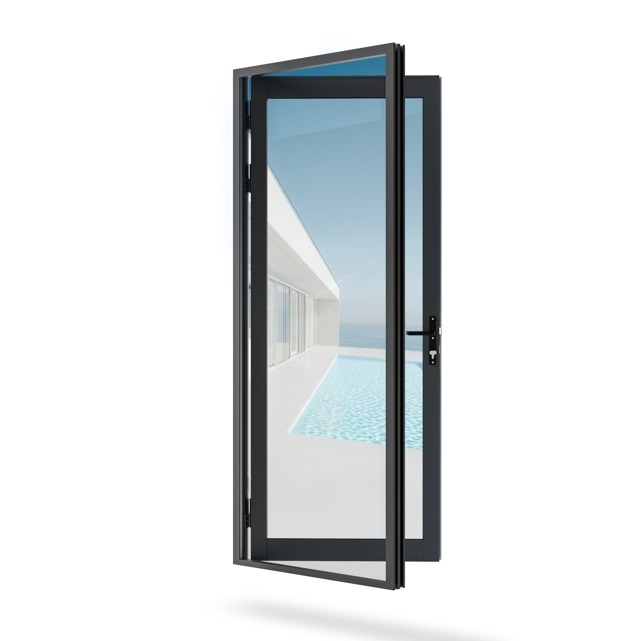  CỬA PHÒNG TẮM MỞ QUAY 1 CÁNH - MỞ TRÁI 