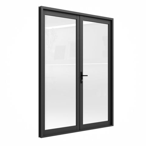CỬA ĐI MỞ QUAY 2 CÁNH