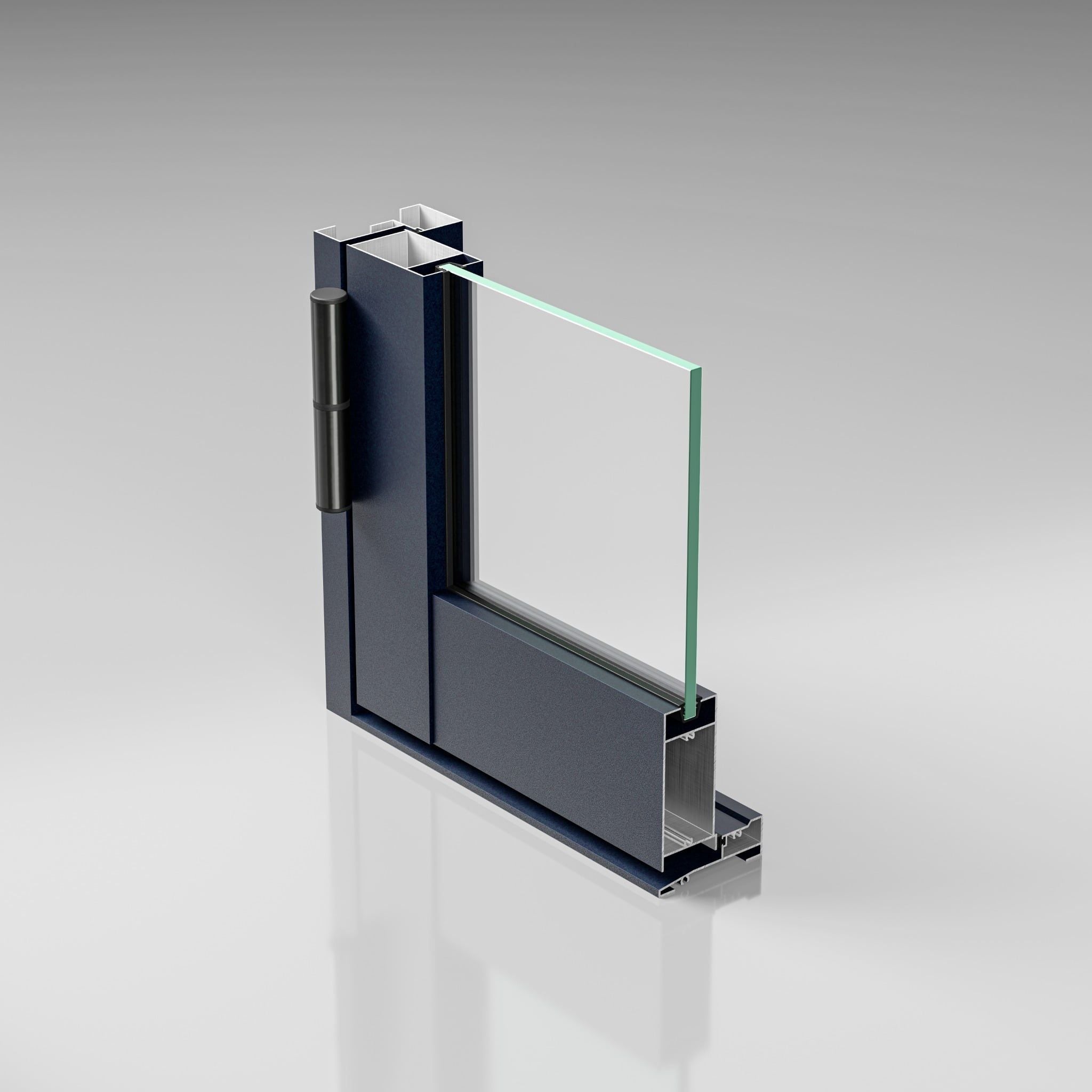  CỬA ĐI MỞ QUAY 1 CÁNH - MỞ PHẢI 