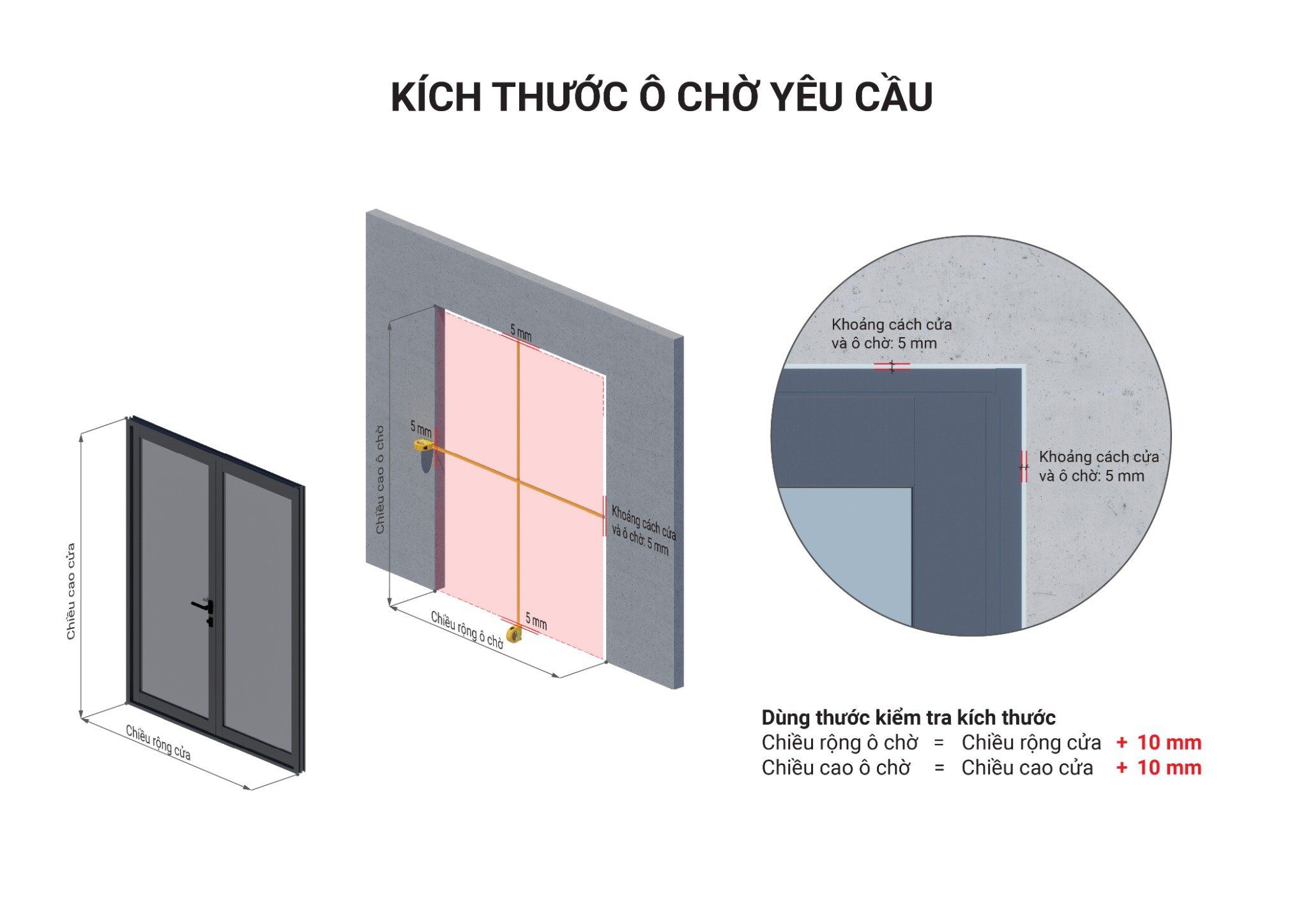  CỬA ĐI MỞ QUAY 2 CÁNH 
