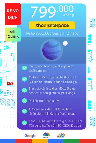 Gói Xhan Enterprise 12 tháng