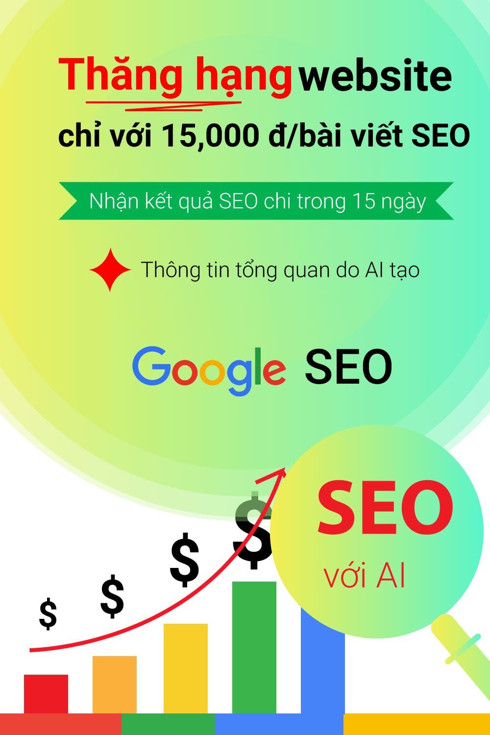 [15k/1 bài viết SEO] Gói viết bài SEO 1 bài