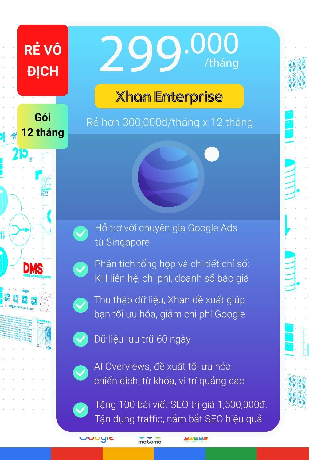 Gói Xhan Enterprise 12 tháng
