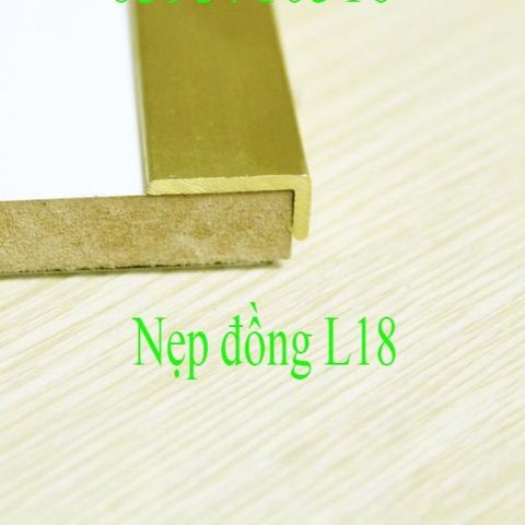 NẸP ĐỒNG L18 TRƠN
