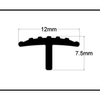 NẸP ĐỒNG T12 SỌC