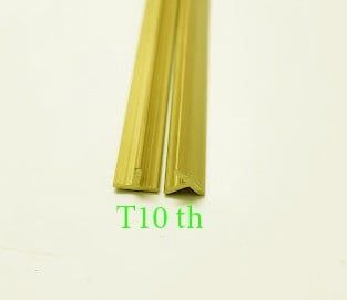 NẸP ĐỒNG T1P MẶT THẲNG