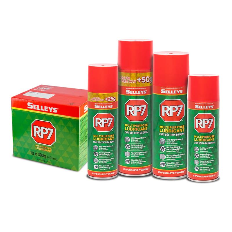  Thùng RP7 12 chai - Chất bôi trơn đa dụng 350Gr 