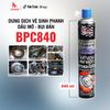  SUMO AUTO BPC850 - Dung dịch vệ sinh phanh và chi tiết kim loại 840ml làm sạch bụi bẩn dầu mỡ bảo trì nồi xe máy tay ga dụng cụ công nghiệp 