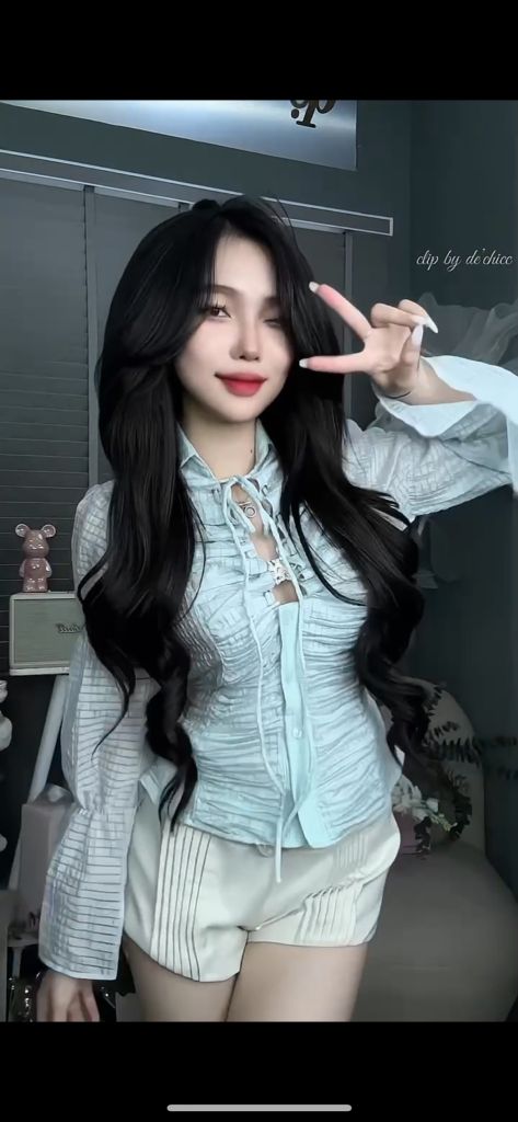 Áo voan tơ dập nổi dây cột kèm tag (D52)