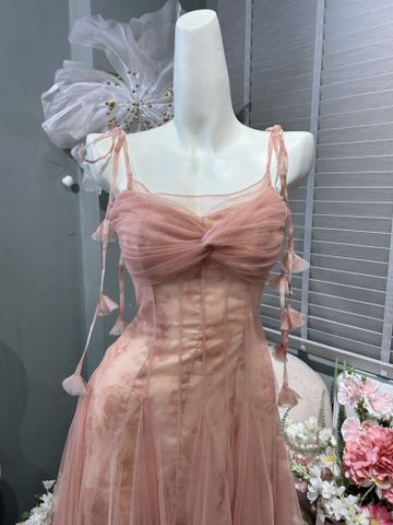 Đầm 2s from dài dáng xòe(B40)