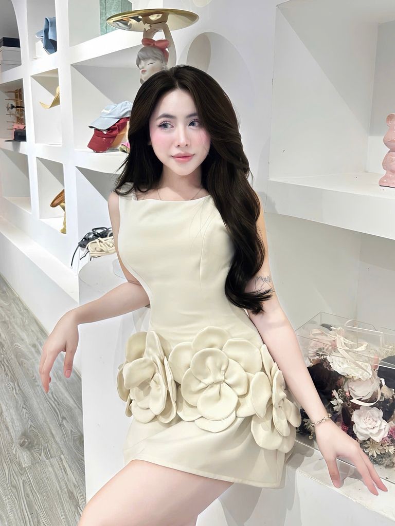 Set áo đính hoa phối cv from A