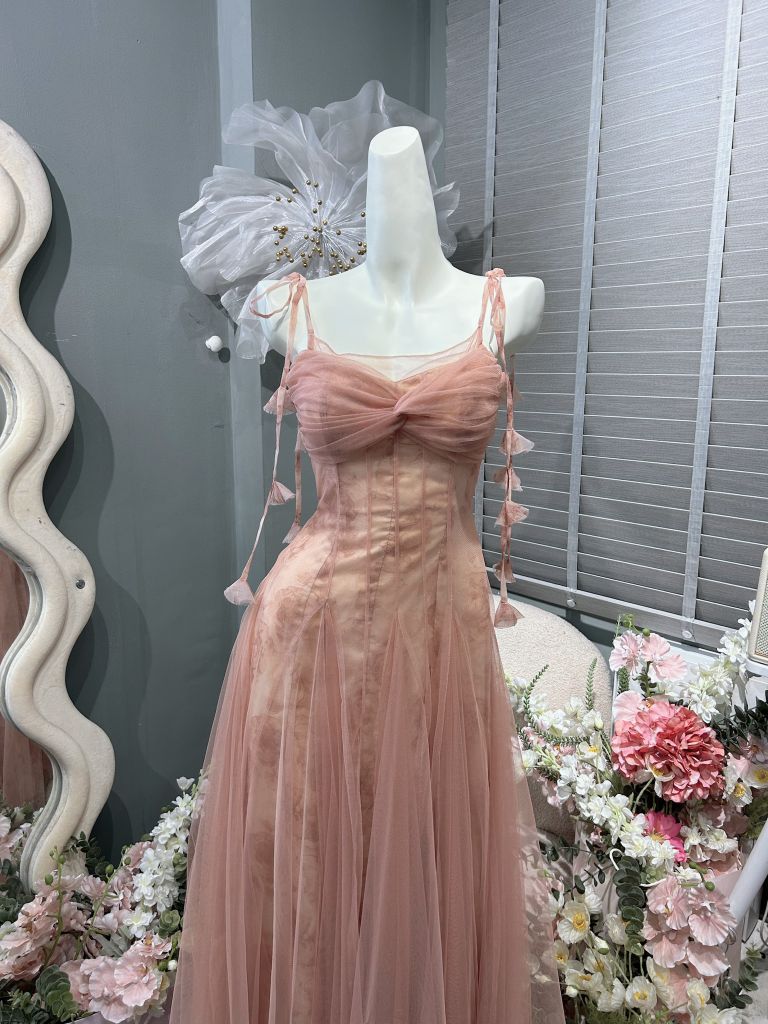 Đầm 2s from dài dáng xòe(B40)