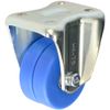 SHISHIK Việt Nam | Shishik Low-profile heavy-duty twin-wheel caster, fixed, 75mm diameter, monomer casting nylon wheel, trivalent chromate finish. Twin Wheeled Compact Heavy Duty Castors MW1129362