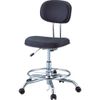 TRUSCO Việt Nam | TRUSCO Conductive Cleanroom Chair with Ring Hotel for Clean Room MW1156480