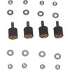 ULVAC Việt Nam | ULVAC Vibration Damping Rubber ME-15 (M5), Threaded End Cut on One Side, Pack of 4 Options for Vacuum Pump MW1525540
