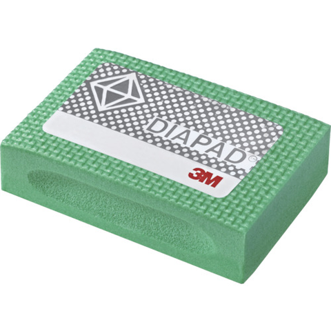 3M Việt Nam | 3M Flexible Diamond Hand Wraps S #60, 55 x 90mm, Green 3M™ Flexible Diamond Hand Laps MW2207605