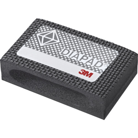 3M Việt Nam | 3M Flexible Diamond Hand Wraps S #120, 55 x 90mm, Black 3M™ Flexible Diamond Hand Laps MW2207613