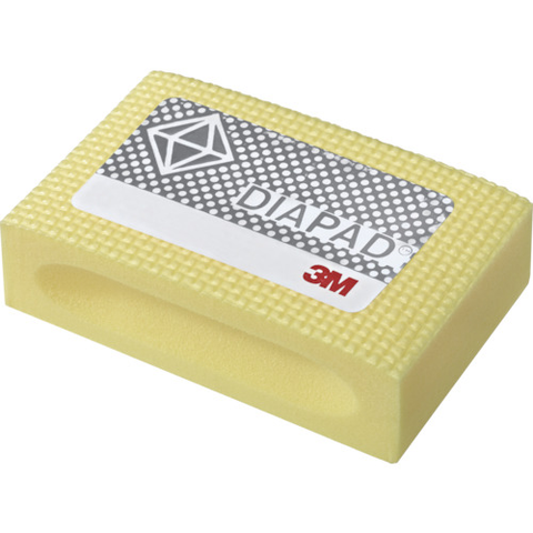 3M Việt Nam | 3M Flexible Diamond Hand Wraps S, #400, 55 x 90mm, Yellow 3M™ Flexible Diamond Hand Laps MW2207630