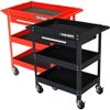 ASTRO Việt Nam | Astro Products Tool Cart, 3-Tier, Black, with Drawer, TW830 Tool Wagon MW2547446