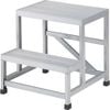 TRUSCO Việt Nam | TRUSCO Aluminum Welded One-Piece Workbench, Two-Tier (Assembled) W600 x D600 x H500 Aluminum Work Platform MW2562611