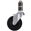 HAMMER-TYPE Việt Nam | Hammer-type plug-in caster, swivel type, pipe diameter 24mm, rubber wheel, 75mm, light load. Expanding Stem Rubber Caster MW3377819