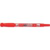 PILOT Việt Nam | PILOT Oil-Based Twin Marker, Fine & Extra Fine Tip, Red Oil-based Marker MW3699754